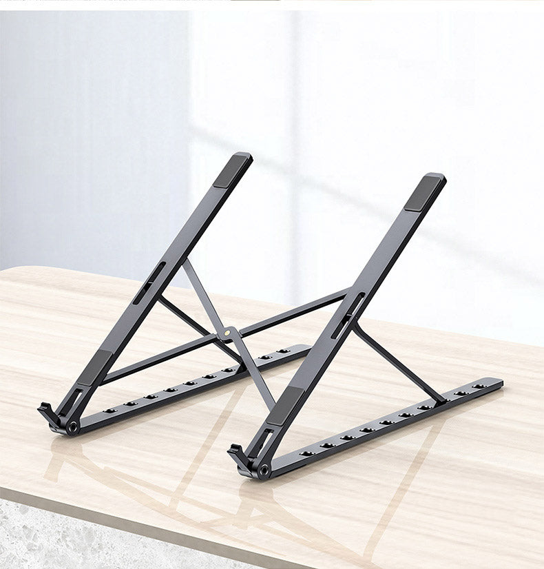 ErgoNova LaptopRise™ X-Style Faltbarer Aluminium-Reiseständer