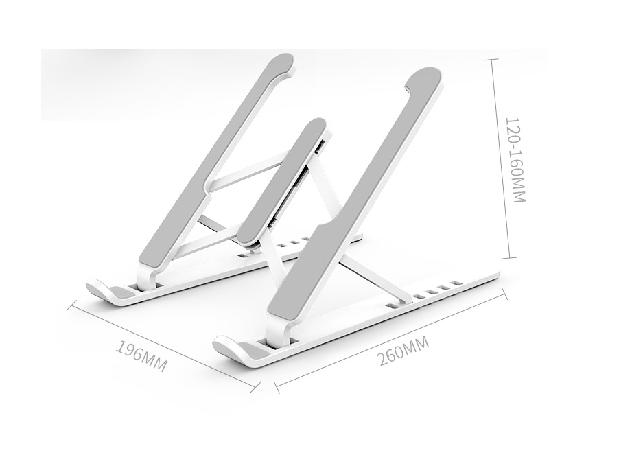 ErgoNova LaptopRise™ Mobiler Aluminium & Polymer Laptopständer