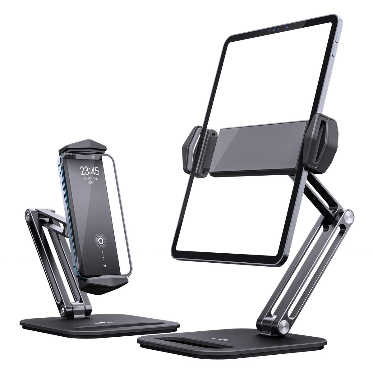 ErgoNova FlexiDesk™ Kompakter Aluminium Tablet- & Smartphone-Ständer (Portable Aluminum Alloy)