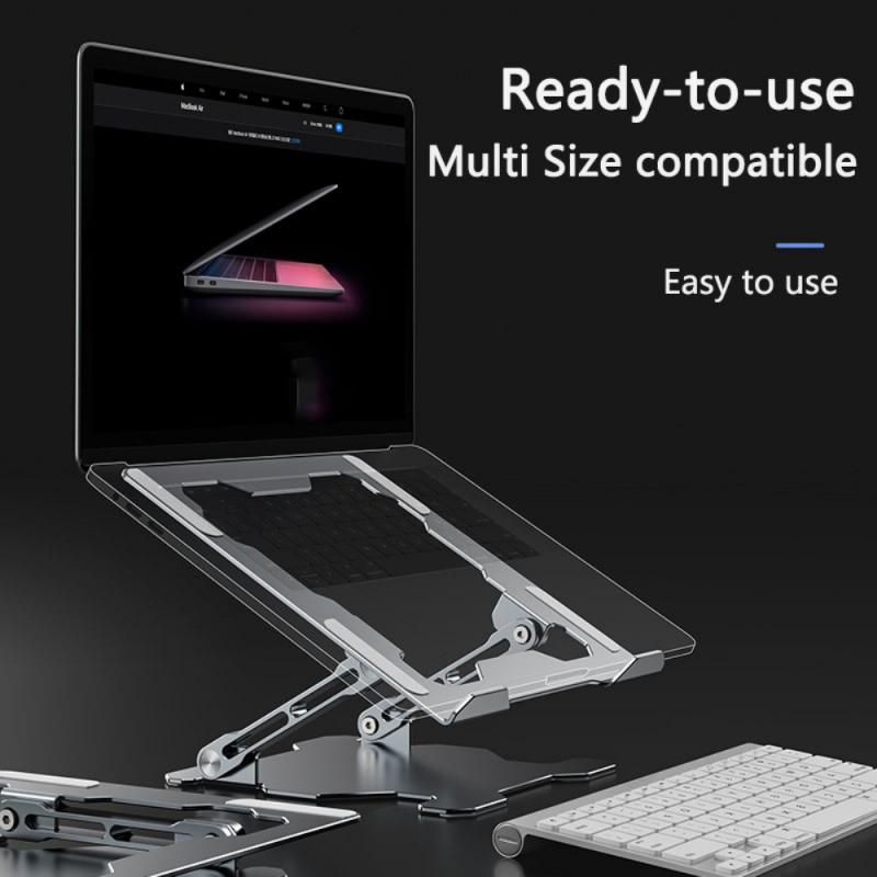 ErgoNova FlexiDesk™ Aluminium Laptop- & Tablet-Ständer (Höhenverstellbar)