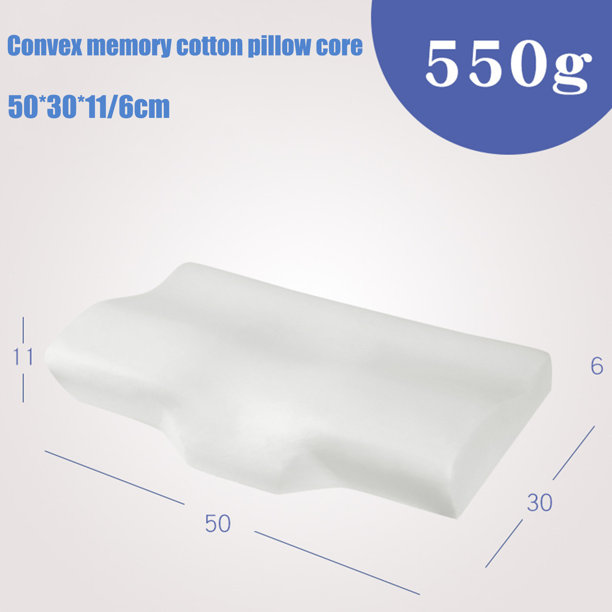 ErgoNova CerviRest™ Ergonomisches Kontur-Nackenkissen (Orthopedic Bed Pillow) - Ergonomie Detailansicht