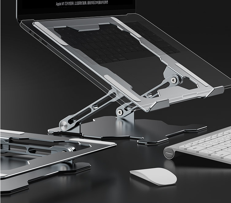 ErgoNova FlexiDesk™ Aluminium Laptop- & Tablet-Ständer (Höhenverstellbar)
