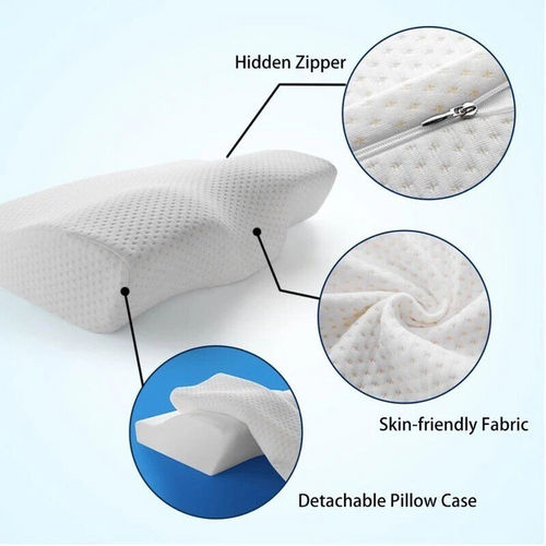 ErgoNova CerviRest™ Ergonomisches Kontur-Nackenkissen (Orthopedic Bed Pillow) - Ergonomie Detailansicht