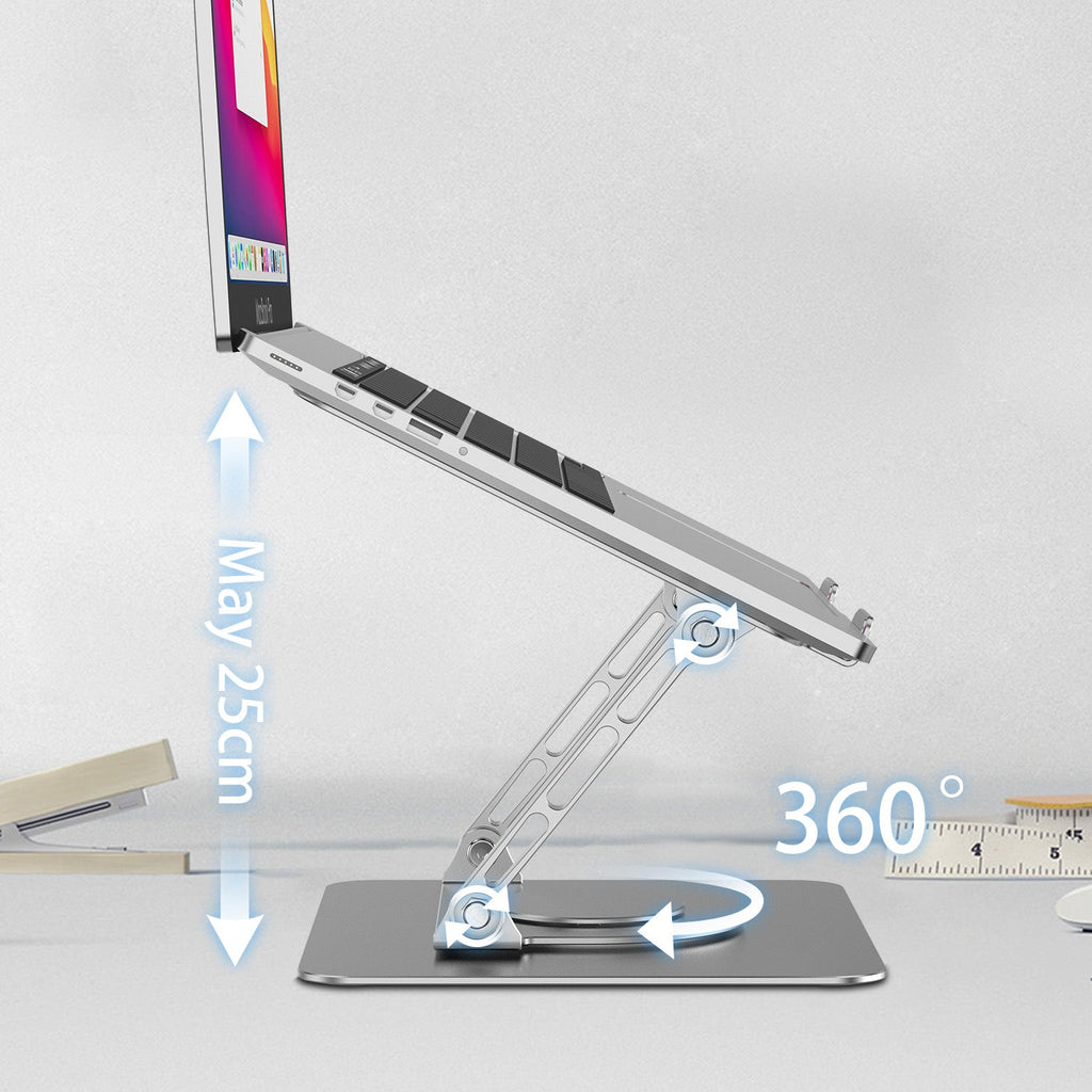 ErgoNova LaptopRise™ Ergonomischer Klappständer Aluminium