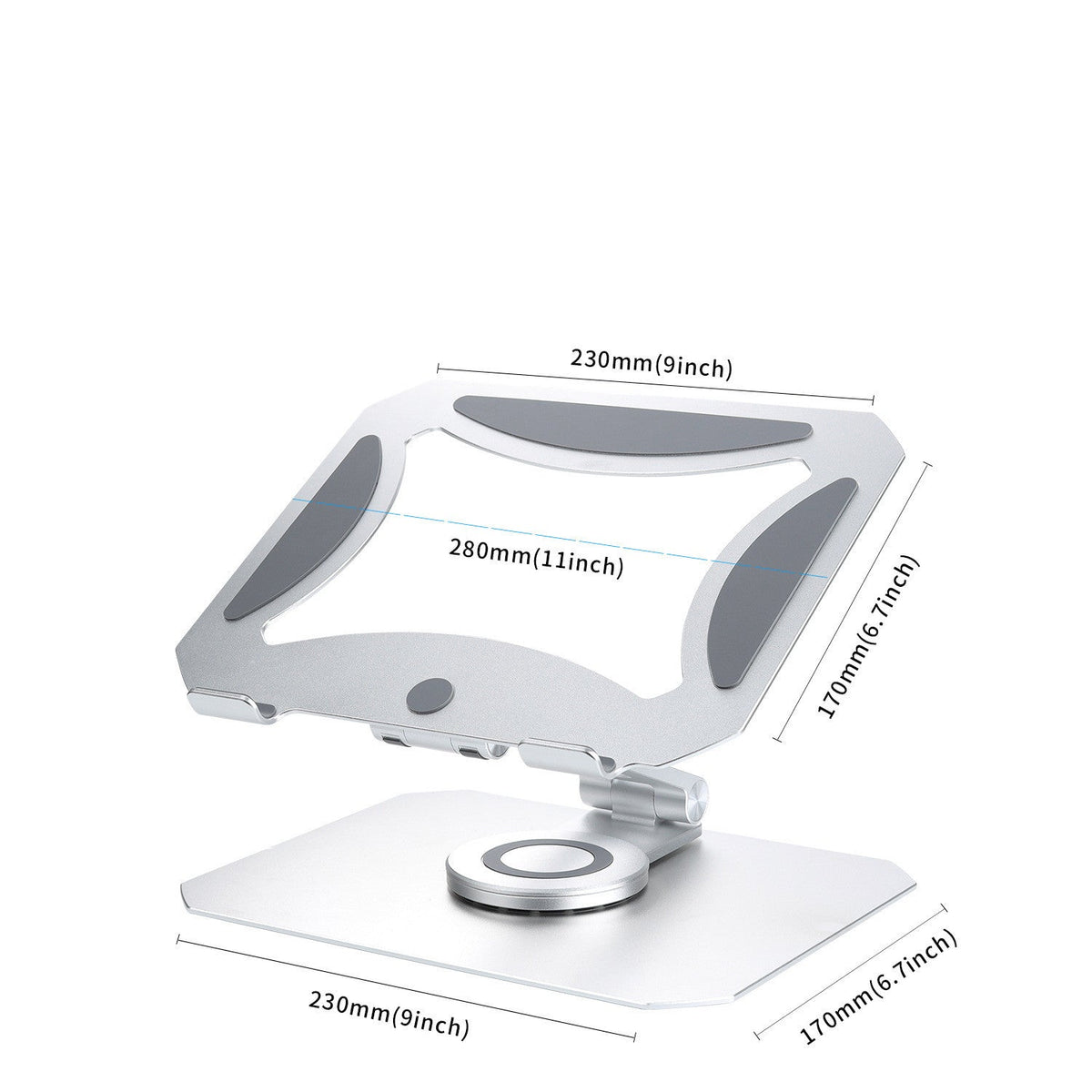 ErgoNova LaptopRise™ 360° Rotierender Laptop-Ständer