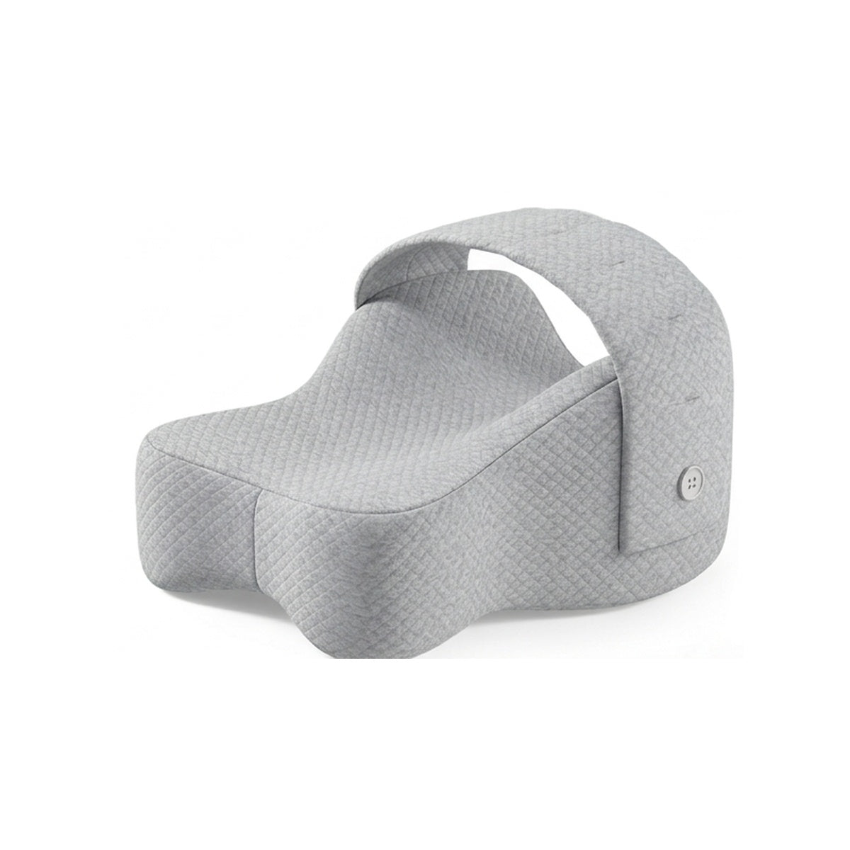 ErgoNova KneeEase™ Ergonomisches Knie- & Beinkissen (Side Sleeper Orthopedic Knee Pillow) - Pure White Studio Cover