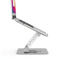 ErgoNova LaptopRise™ Ergonomischer Klappständer Aluminium Cover